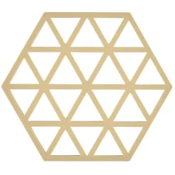 Zone Denmark Salvamanteles<Salvamanteles Triangles 14x16 cm, Warm sand Beige