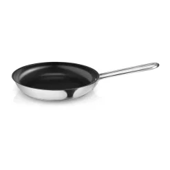 Eva Solo Sartenes Para Freír<Sartén cerámica Eva Trio Stainless Steel Slip-Let, 24 cm PlateadoNegro