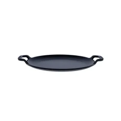 Victoria Sartenes Y Ollas De Hierro Fundido<Sartén Comal con dos asas, previamente curado, Ø25 cm Negro