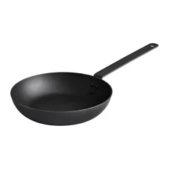 Satake Sartenes Para Freír<Sartén de acero al carbono 3mm, 24 cm Negro