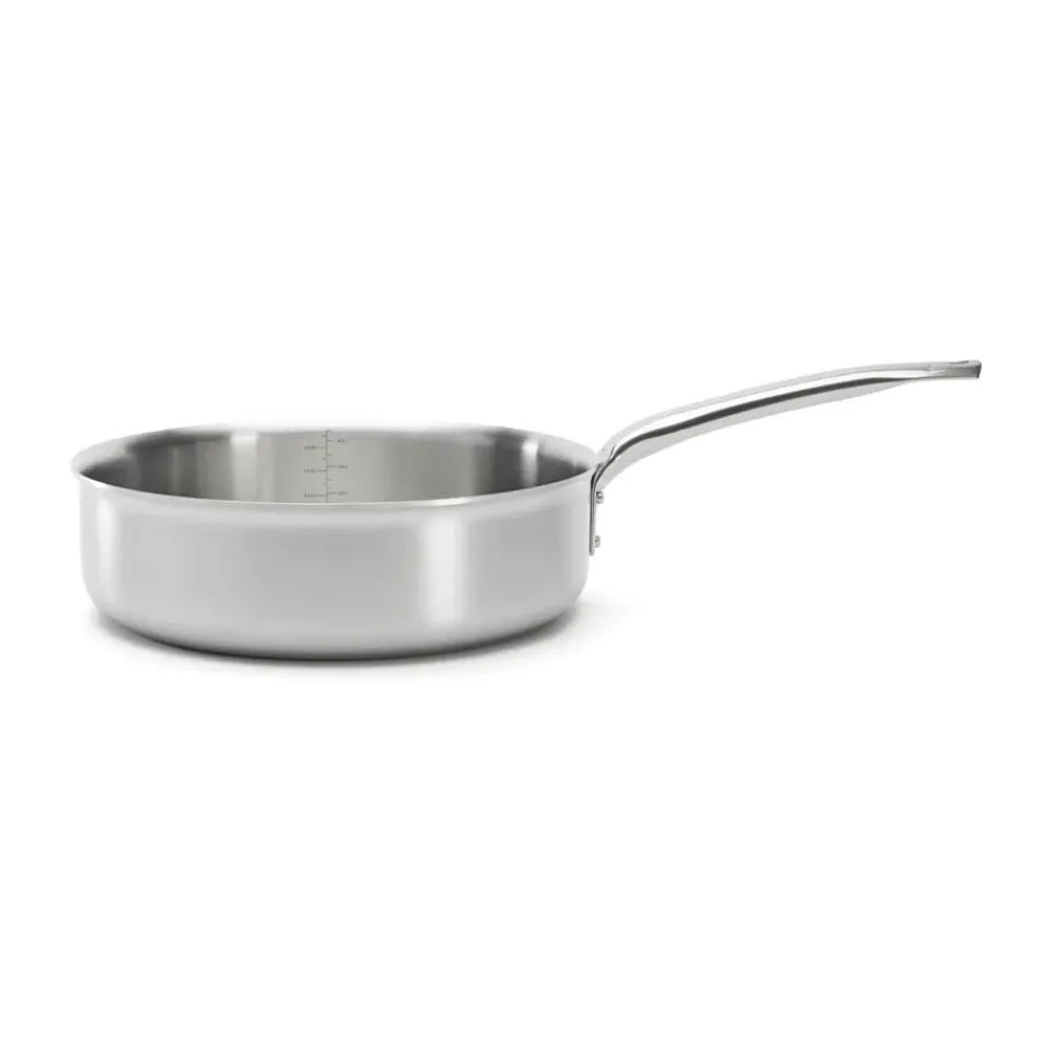 De Buyer Sartén de acero inoxidable Alchimy, Ø28 cm Plateado Clearance