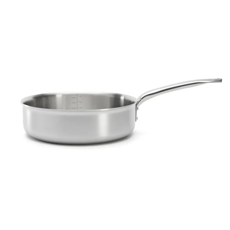 De Buyer Sartén de acero inoxidable Alchimy, Ø28 cm Plateado Clearance