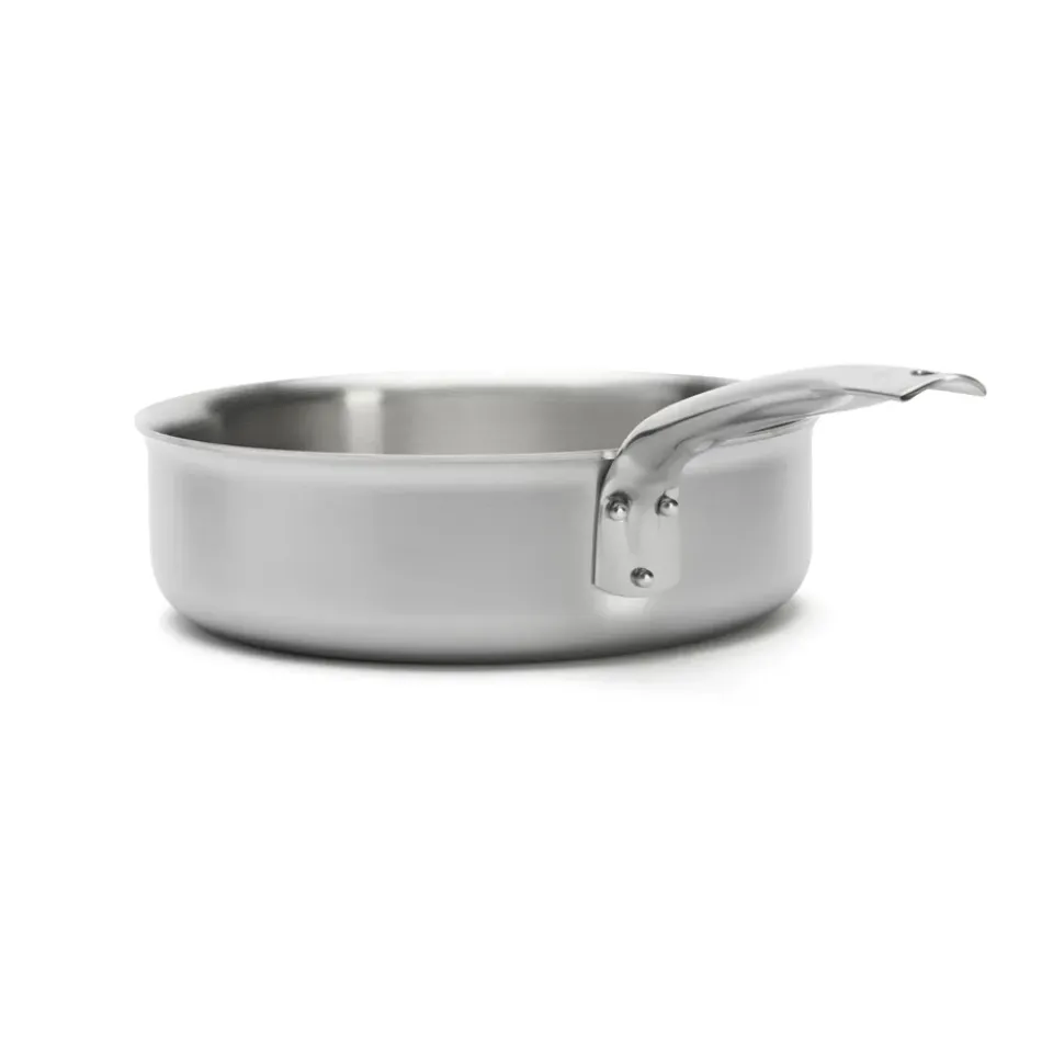 De Buyer Sartén de acero inoxidable Alchimy, Ø28 cm Plateado Clearance