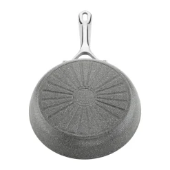 Ballarini Sartén de cerámica Salina Ti-X Granit, 24 cm Gris