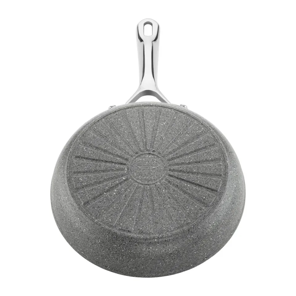 Ballarini Sartén de cerámica Salina Ti-X Granit, 24 cm Gris