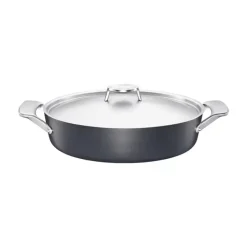 Fiskars Fuentes De Horno<Sartén de horno con tapa Taiten, 28 cm Negro