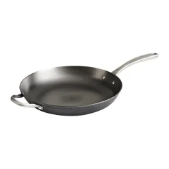 Satake Sartenes Y Ollas De Hierro Fundido<Sartén nitrurada con mango frontal , 32 cm Negro