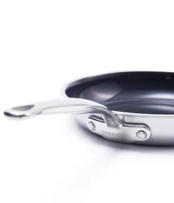 GreenPan Sartén para freír Premiere, 30 cm NegroPlateado Discount