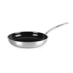 GreenPan Sartén para freír Premiere, 28 cm NegroPlateado New