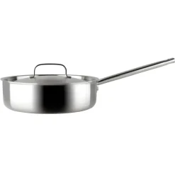 Pillivuyt Sartén para saltear con tapa Somme, 24 cm Plateado Online