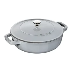 STAUB Sartenes De Saltear Y Sofreír<Sartén para saltear Chistera de hierro fundido Ø24 cm, grafito Gris