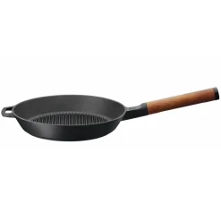 Fiskars Sartén parrilla de hierro Norden, 26 cm Negro New