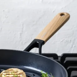 GreenPan Sartenes De Parrilla Y Plancha<Sartén plancha Eco Smartshape 28 cm, Light wood Negro