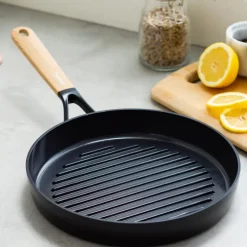 GreenPan Sartenes De Parrilla Y Plancha<Sartén plancha Eco Smartshape 28 cm, Light wood Negro