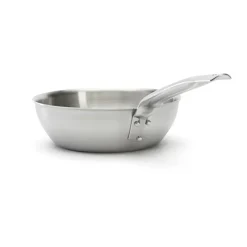 De Buyer Sartenes De Saltear Y Sofreír<Sartén redondeada de acero inoxidable Alchimy, Ø24 cm Plateado