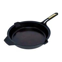Victoria Sartenes Y Ollas De Hierro Fundido<Sartén Signature hierro fundido pulido 25 cm, Negro