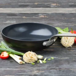 GreenPan Sartén wok Barcelona, 28 cm Negro Online