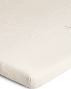 Garbo&Friends Ropa De Cama Infantil|Sábanas<Sábana bajera Eggshell Muslin, 70x140x20 cm Beige