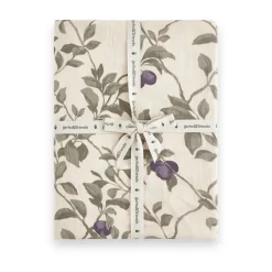 Garbo&Friends Ropa De Cama Infantil|Sábanas<Sábana bajera Plum Muslin, 70x140x20 cm Beige