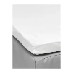 Mille Notti Sábana bajera Pousada Percale EKO, , 160x200 cm Blanco Discount