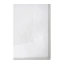 Himla Sábanas<Sábana bajera Soul costura de sobre 90x200, White Blanco