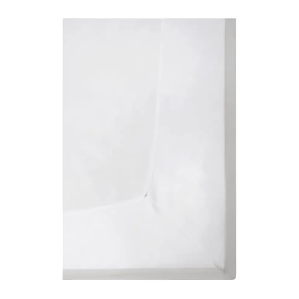 Himla Sábanas<Sábana bajera Soul costura de sobre 90x200, White Blanco