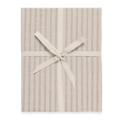Garbo&Friends Ropa De Cama Infantil|Sábanas<Sábana bajera Stripe Mauve, 60x120x20 cm Beige