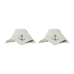 Boel & Jan Servilletas De Tela|Servilletas De Tela<Servilleta de algodón Sjösala 40x40 cm 2-pack, Beige
