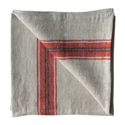 Tell Me More Servilletas De Tela|Servilletas De Tela<Servilleta de lino Astrid 50x50 cm, Red Rojo
