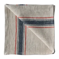 Tell Me More Servilleta de lino Astrid 50x50 cm, Navy Beige New