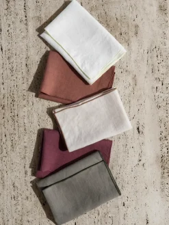 Blomus Servilletas De Tela|Servilletas De Tela<Servilleta de lino Lineo 42x42 cm, Moonbeam-mocha mousse Beige