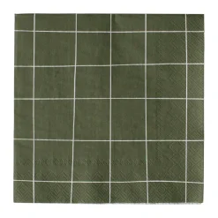 DBKD Servilletas De Papel<Servilleta de papel Square 33x33 cm paquete de 20, Verde