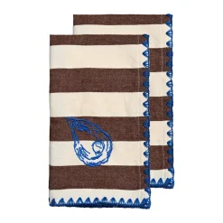 Byon Servilleta de tela Bubba 45x45 cm 2-pack, Ostra Marrón Best