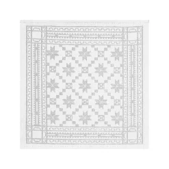 Ekelund Linneväveri Servilletas De Tela|Servilletas De Tela<Servilleta Åttebladrose 35x35 cm, Beige Gris