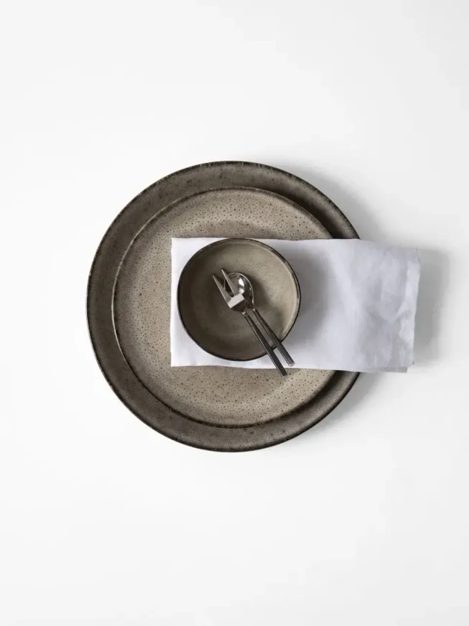 Tell Me More Servilleta Washed Linen, decolorado Blanco New