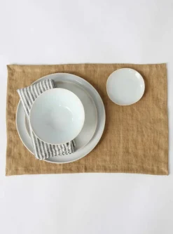 Tell Me More Servilleta Washed Linen, Grey-white GrisBlanco