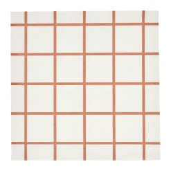 Muurla Servilletas De Papel<Servilletas de papel Check & Stripes 33x33 cm, 20-pack, Beige