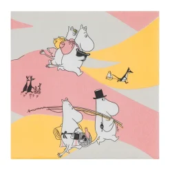 Moomin Arabia Servilletas de papel Family Time 33x33 cm, 20-pack, Multi Discount