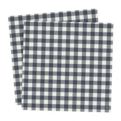 ERNST Servilletas De Papel<Servilletas cuadros 33x33 cm, 20-pack, Azul-gris claro AzulGris