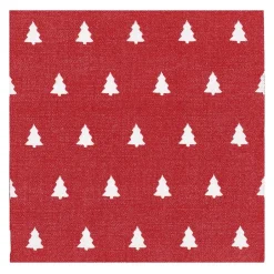 Scandi Essentials Servilletas De Papel<Servilletas Linen trees 33x33 cm 20 unidades, Red Rojo