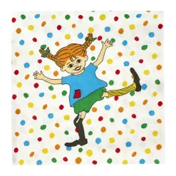 Muurla Servilletas De Papel<Servilletas Pippi 33x33 cm 20-pack, Brinco Blanco