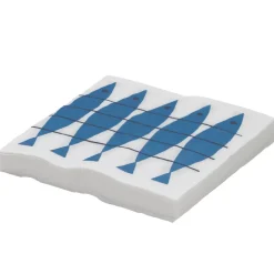 Almedahls Servilletas Sill, set de 20, -blanco Azul Discount
