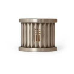 Lexington Servilletero striped Ø4,8 cm, Brass Plateado New