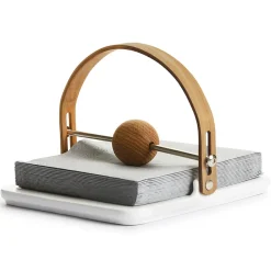 Sagaform Servilletero Nature, roble Color dorado Outlet