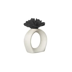 Byon Servilleteros Y Anillos Para Servilletas<Servilletero Water Lily, White-black Blanco
