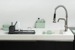 Brabantia Set de 3 almohadillas de microfibra para limpiar Sinkside, Jade green Multi Discount