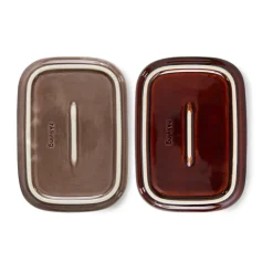 HKliving Set de 2 bandejas pequeñas 70's, Mojave Multi Outlet