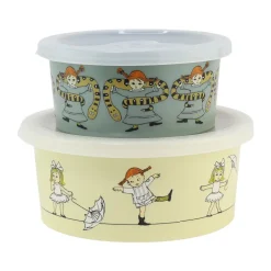 Rätt Start Recipientes Para Alimentos<Set de 2 cajas de merienda Pippi Cirkus, Multi