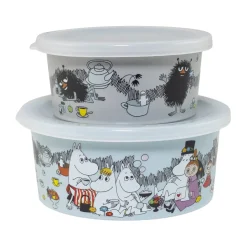 Rätt Start Set de 2 cajas de merienda Mumin Picknick Stinky, Multi