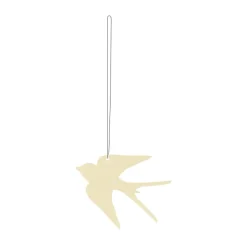 Cooee Design Set de 4 colgantes de pascuaEaster Deco pájaro, Light yellow Amarillo Sale